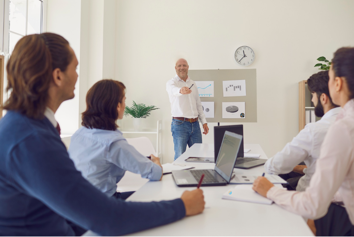 Ik werk graag samen met jouw team om hen ook te laten groeien.